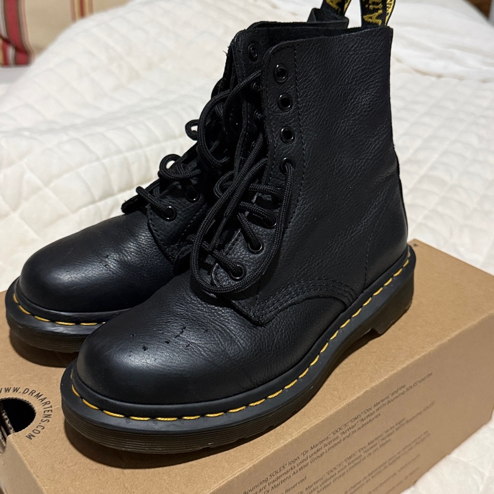 Doc Marten leather Pascal Boots - Picture 4 of 11